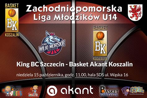 Młodzicy Basket Akant Koszalin w Szczecinie MKK Basket Koszalin