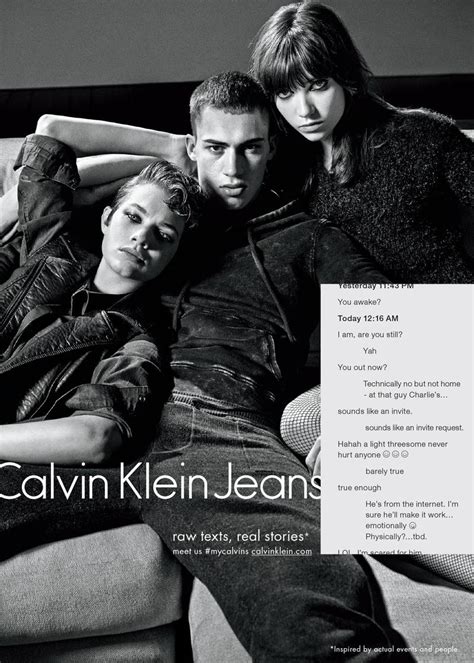 Calvin Klein Lan A Nova Campanha Mycalvins Sexting E Intera Es No