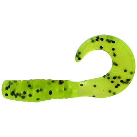 Tackle Hd Pack Grub Fishing Lures Inch Skirted Grub With Curly