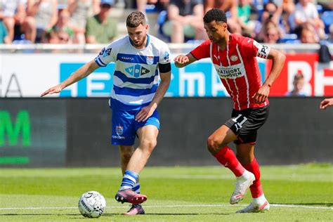 Pec Zwolle Neemt Met Nederlaag Tegen Psv Afscheid Van De Eredivisie Pec Zwolle Destentornl