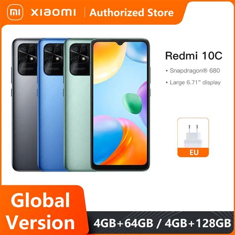 Купить Алиэкспресс | Global Version Xiaomi Redmi 10C 4GB 64GB /128GB ...