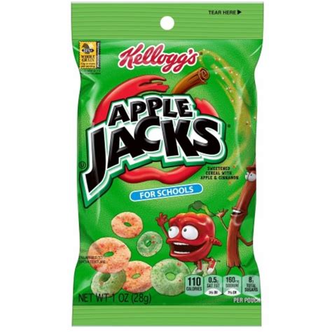 Kelloggs® Apple Jacks For Schools Bag Cereal 96 Ct 1 Oz Frys