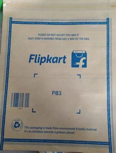 Flipkart Courier Bags PB3 At Rs 4 50 Piece Ecommerce Paper Bag In