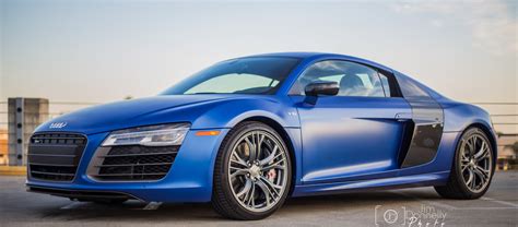 Audi R8 Blue Matte