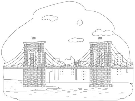 Puente De Brooklyn Para Colorear Dibujos Para Colorear Porn Sex Picture