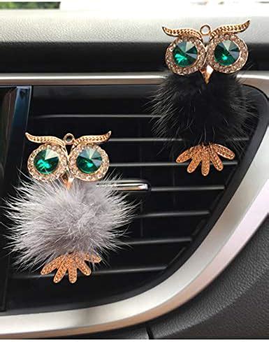 Amazon Car Diffuser Vent Clip 2pcs Owl Cute Car Air Freshener