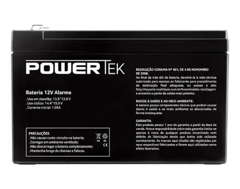 Bateria 12v 7ah Selada Para Nobreak Alarmes Cerca Elétrica MercadoLivre