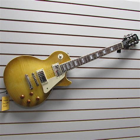 Epiphone Les Paul Standard Plustop Pro Honey Burst Reverb