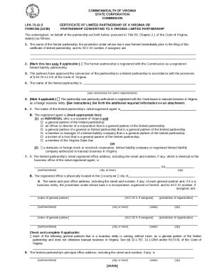 Lpa Doc State Corporation Commission Scc Virginia Doc Template