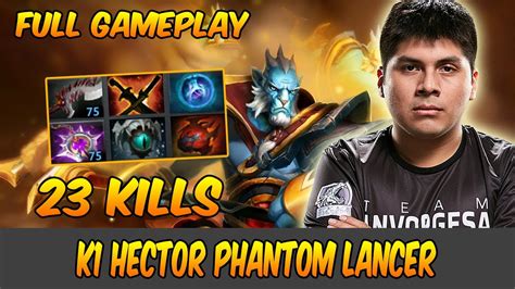 K1 HECTOR Phantom Lancer Empower L Dota 2 7 28b Patch L Full