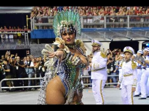 Ellen Rocche Rainha Da Bateria Do Rosas De Ouro Carnaval Youtube