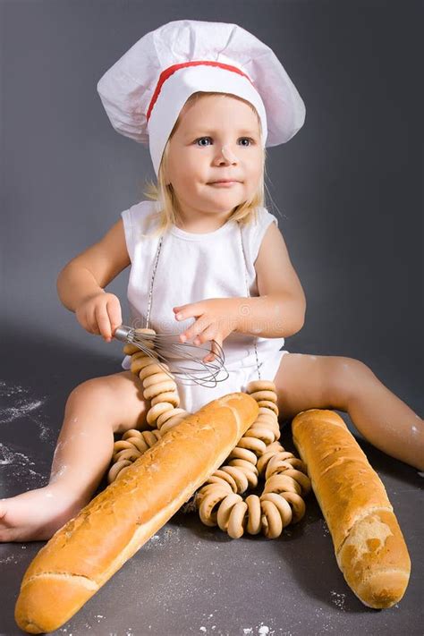 Baby chef stock image. Image of bowl, cook, learning - 23781421