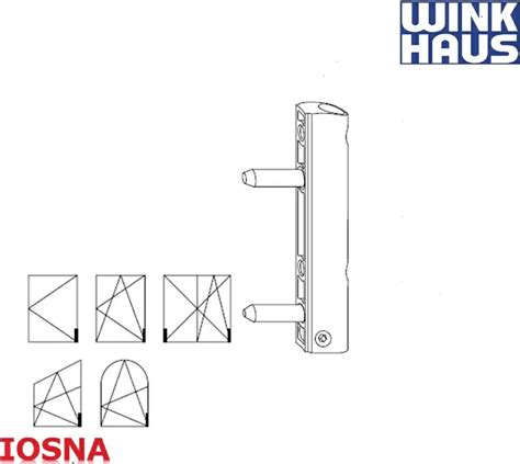 Bisagra Hoja Fl Ka Marca Winkhaus Iosna