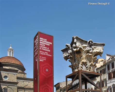 Firenze Nei Dettagli Il Capitello Errante In Piazza San Lorenzo