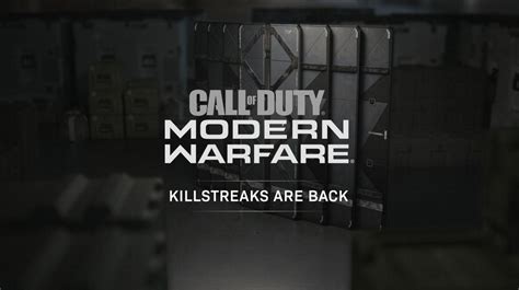 Call Of Duty Modern Warfare First Killstreaks Revealed