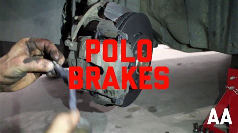 VW Polo 6R Front Brake Pads And Rotors Replace How To Golf Beetle Up