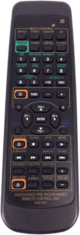 Remote Control AXD7247 Fit For Pioneer AV Receiver VSX D309 VSX D409