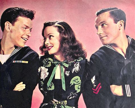 Frank Sinatra Kathryn Grayson And Gene Kelly In Anchors Aweigh