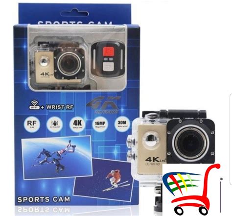 Sportska Kamera 4K Ultra HD WIFI Sa Daljinskim Sportska Kamera 4K