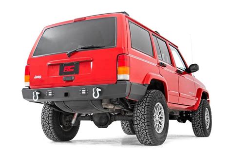 Rough Country 110504 Rear LED Bumper for 84-01 Jeep Cherokee XJ | Quadratec