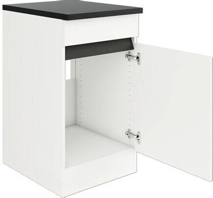 Optifit Spülenschrank Luca932 50 x 60 x 88 cm Front weiß matt