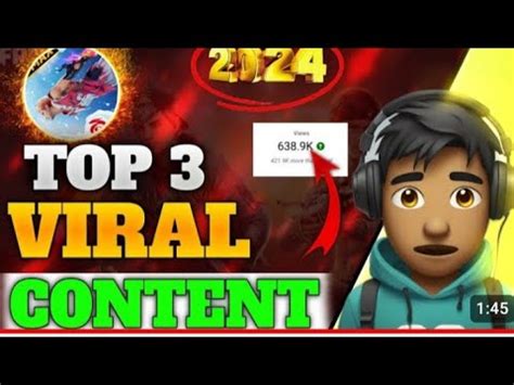 Best Trending Viral Content For Free Fire Gaming Channel Vijay Gfx