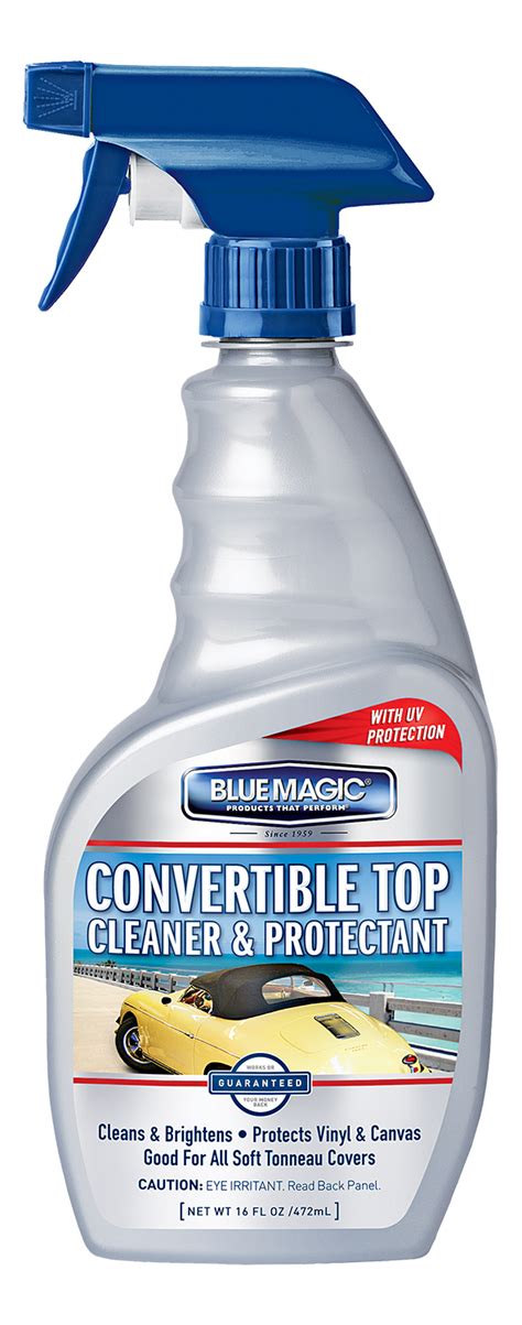 Bluemagic 16oz Convertible Top Cleaner Wtrigger 707 06