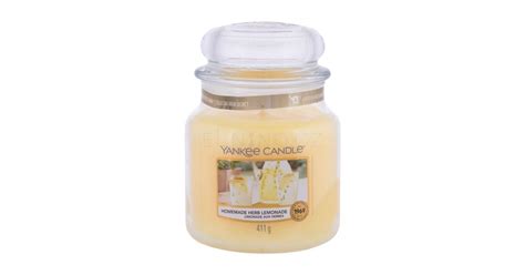 Yankee Candle Homemade Herb Lemonade Vonná svíčka 411 g ELNINO CZ