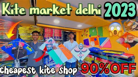 Cheapest Kite Market In Delhi Jafrabad 2023 YouTube