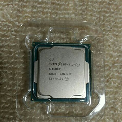 Pentium G4600T バルク 購入レシートあり(Pentium)｜売買されたオークション情報、yahooの商品情報をアーカイブ公開 ...
