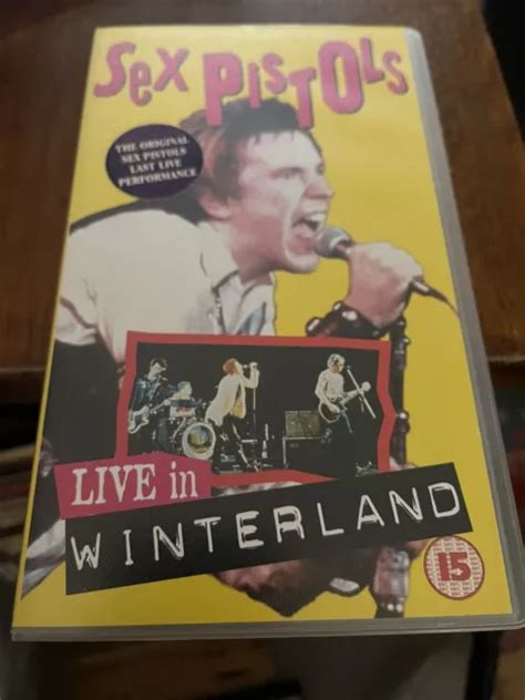 SEX PISTOLS Live In Winterland VHS 1996 1 00 PicClick UK