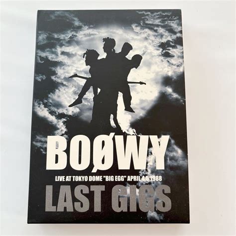 【やや傷や汚れあり】boowy Last Gigs Live At Tokyo Dome Big Egg April 45 1988 中古