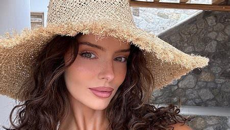Maura Higgins Displays Her Jaw Dropping Figure In A White Bikini As She