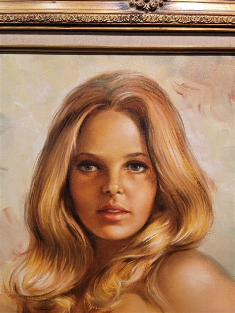 Leo Jansen Portrait Of A Gorgeous S Nude Blonde Playboy Playmate EBay