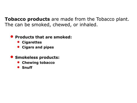 Ppt Tobacco And It’s Effects Powerpoint Presentation Free Download Id 9334938