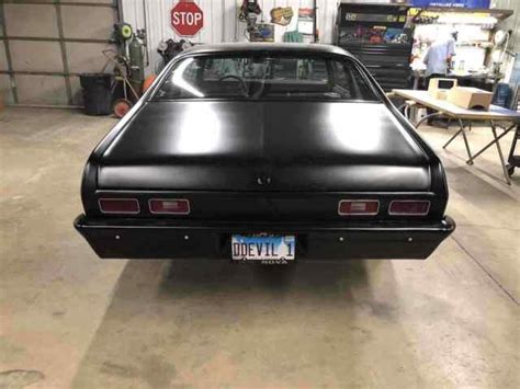 Seller Of Classic Cars 1973 Chevrolet Nova Blackblack