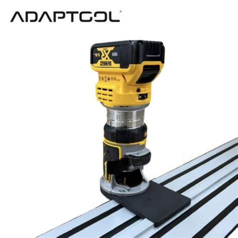 Dewalt DCW604NT-XJ DCW604NT Router Trimmer Guide Rail Adaptor to Dewalt ...