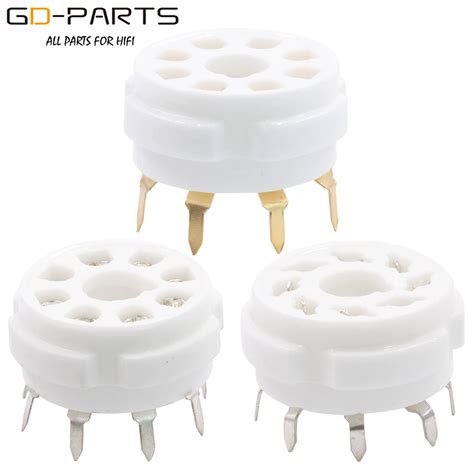 Gd Parts Pc Pin Octal Tube Socket Base For El Kt Kt Kt