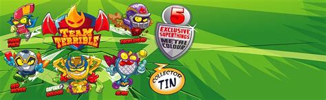 Superthings Tin With Team Terrible Exclusive Superthings With