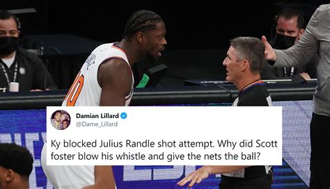 Nba Players React To Controversial Knicks Nets Ending