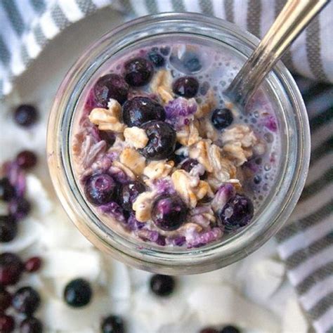 Easy Blueberry Overnight Oats Bright Roots Kitchen