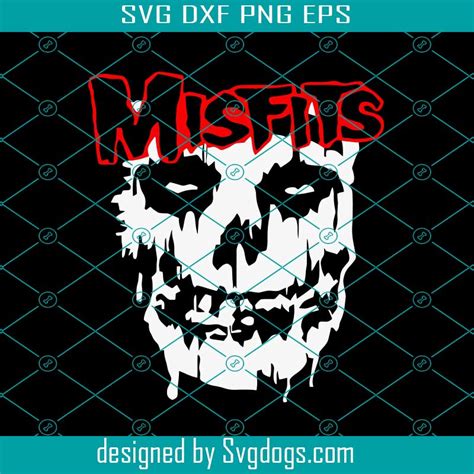 Misfits Skull Svg