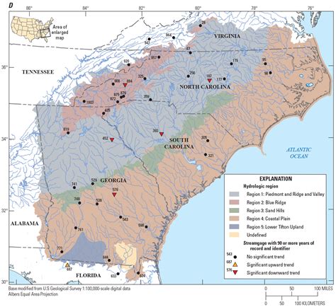 Magnitude And Frequency Of Floods For Rural Streams In Georgia South