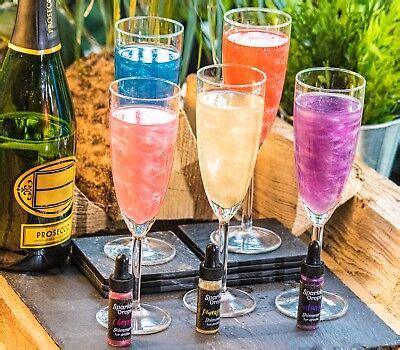 Sparkle Drops Flavoured Shimmer For Drinks Prosecco Gin Etc Pick