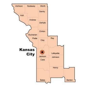 Kansas City Mo County Map - Map Of Colorado