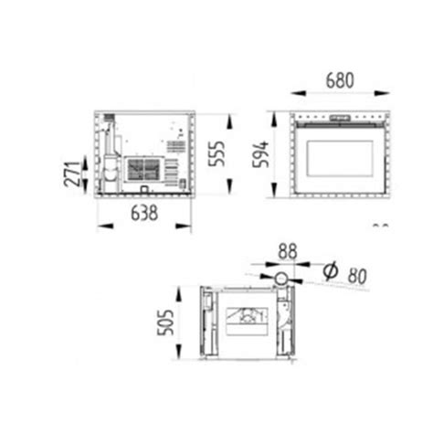 Vulcano 10kw Insert Granuls Stovia Avec Tlcommande Sans Wifi