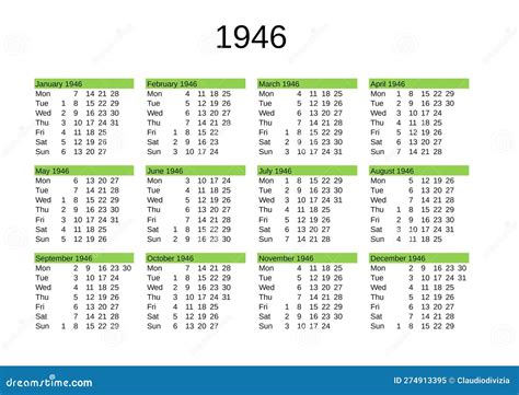 1946 Year College Font Stock Image | CartoonDealer.com #107152423