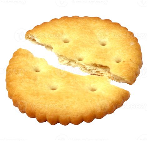 Crispy Cracker Isolated On Transparent Background Png File 9308158 Png