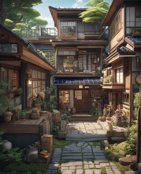 Anime Architecture Wallpapers Top Free Anime Architecture Backgrounds