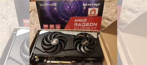 Видеокарта rx 6600xt 8gb Shapphire Nitro+ купить в Москве | Электроника ...
